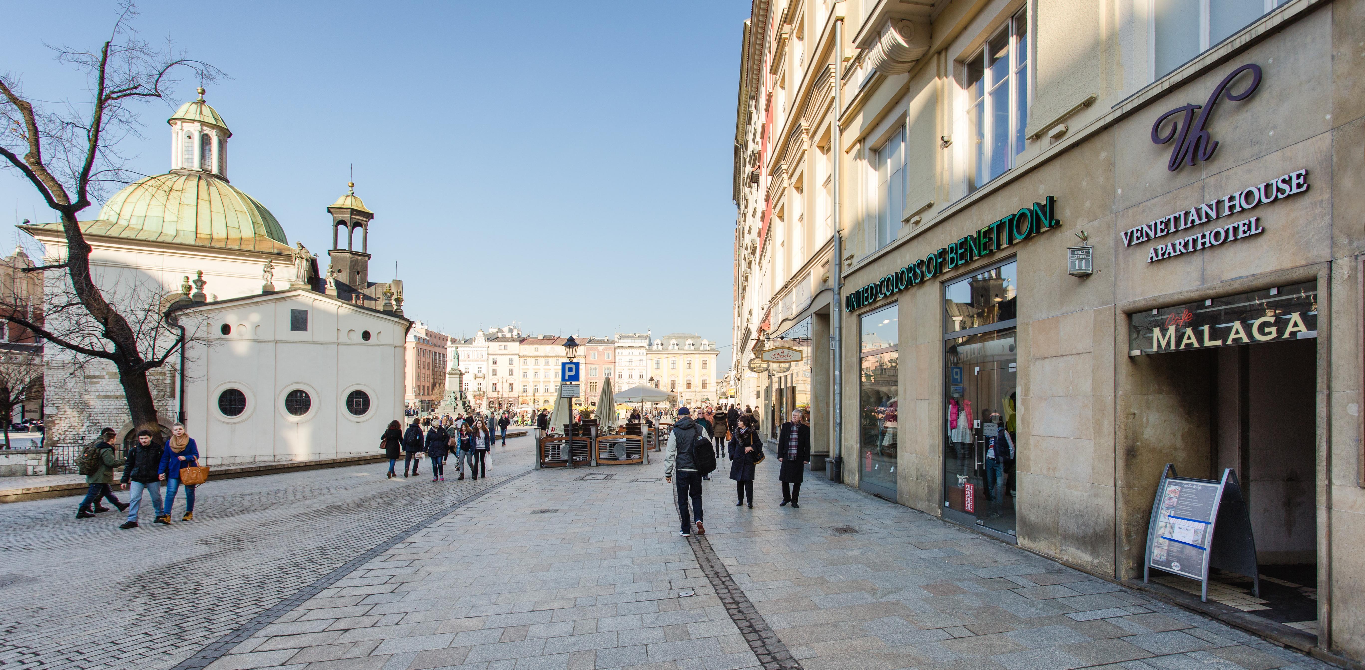 Venetian House Market Square Aparthotel Краков Экстерьер фото